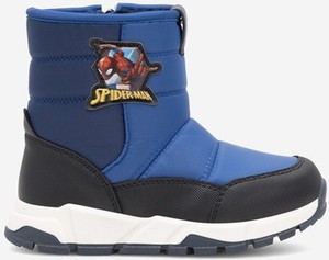 Niebieskie buty dziecięce zimowe Spiderman