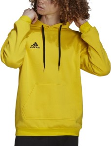 Żółta bluza Adidas z polaru w sportowym stylu