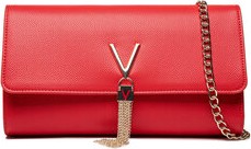 Czerwona torebka Valentino na ramię matowa