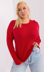 Czerwony sweter 5.10.15 w stylu casual