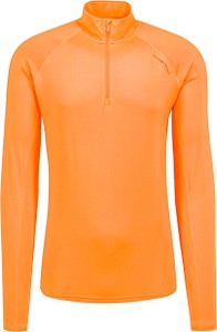 Pomarańczowa koszulka z długim rękawem Brooks w stylu casual z długim rękawem