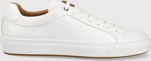 Hugo Boss BOSS buty skórzane Mirage kolor biały