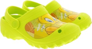 Żółte buty dziecięce letnie Tweety