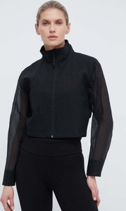 Czarna kurtka Calvin Klein w stylu casual przejściowa