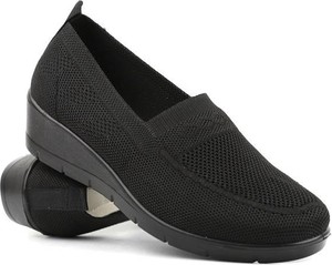 Czarne buty sportowe Unisoft w sportowym stylu z płaską podeszwą