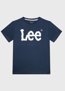 Granatowa koszulka dziecięca Lee