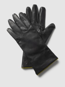 Czarne rękawiczki Kessler