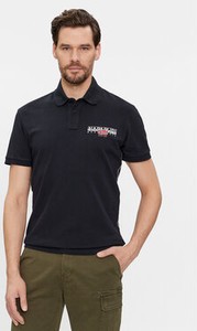 Czarna koszulka polo Napapijri