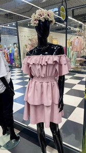 Różowa sukienka Mielczarkowski mini