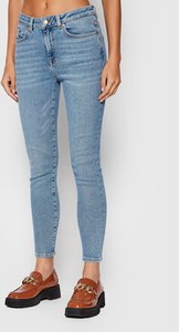 Niebieskie jeansy Selected Femme w stylu casual