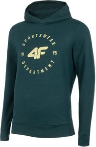 Zielona bluza 4F w młodzieżowym stylu