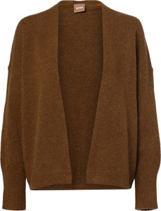 Brązowy sweter Hugo Boss z alpaki