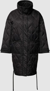 Czarny płaszcz Withblack bez kaptura w stylu casual