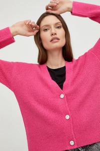 Różowy sweter Answear Lab w stylu casual