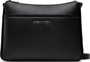 Czarna torebka Jenny Fairy na ramię matowa w młodzieżowym stylu