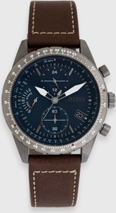 Hugo Boss BOSS zegarek męski kolor brązowy