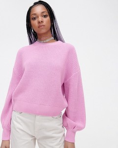 Moda Swetry Sweter z dzianiny Closed Sweter z dzianiny fiolet W stylu casual 