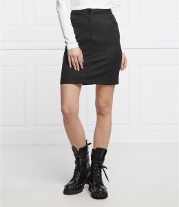 Czarna spódnica Love Moschino w stylu casual z wełny