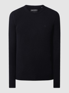 Granatowy sweter Marc O'Polo w stylu casual