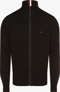 Czarny sweter Tommy Hilfiger w stylu casual