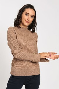 Sweter William De Faye w stylu casual z kaszmiru