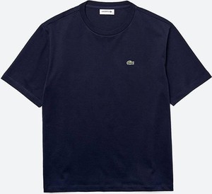 T-shirt Lacoste w stylu casual z okrągłym dekoltem