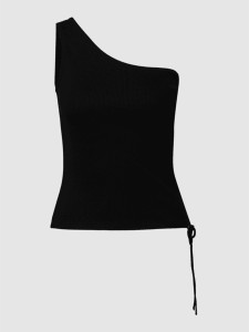 Moda Topy Topy na jedno ramię Marisa Top na jedno rami\u0119  czarny W stylu casual 