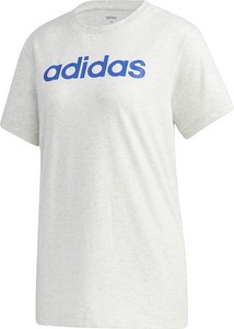 T-shirt Adidas w sportowym stylu z krótkim rękawem z okrągłym dekoltem