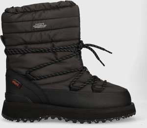Czarne buty zimowe Suicoke w sportowym stylu