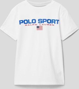 Koszulka dziecięca Polo Sport z bawełny dla chłopców