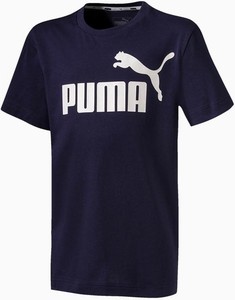 Granatowa koszulka dziecięca Puma
