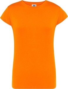 Pomarańczowa bluzka JK Collection w stylu casual