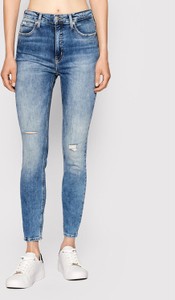 Niebieskie jeansy Calvin Klein w stylu casual