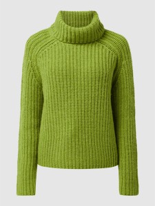 Zielony sweter Marc O'Polo z wełny w stylu casual