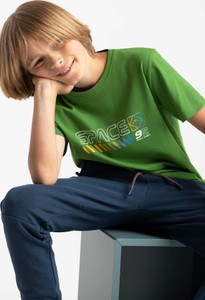 Zielona koszulka dziecięca volcano.pl dla chłopców
