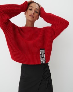 Only Szyde\u0142kowany sweter kremowy W stylu casual Moda Swetry Szydełkowane swetry 