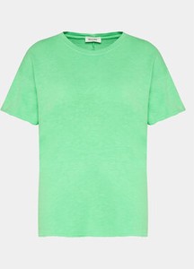 Zielona bluzka American Vintage z krótkim rękawem w stylu casual