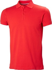 Czerwona koszulka polo Helly Hansen w stylu casual