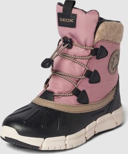 Różowe buty dziecięce zimowe Geox