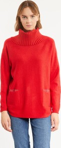 Czerwony sweter Monnari w stylu casual