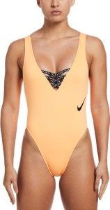 Pomarańczowy strój kąpielowy Nike