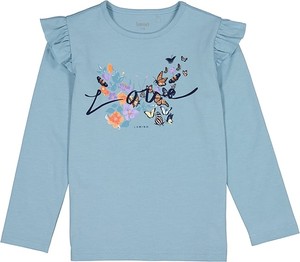 Niebieska bluzka dziecięca Lamino dla dziewczynek