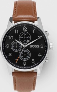 Hugo Boss zegarek 1513812 męski kolor brązowy