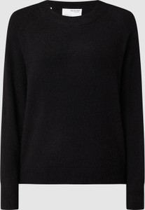 Czarny sweter Selected Femme z alpaki w stylu casual