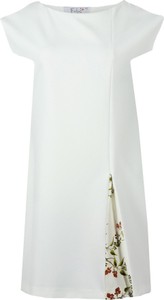 Sukienka Fokus w stylu retro midi z dekoltem w łódkę
