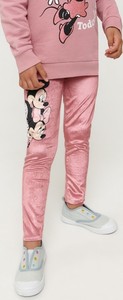 Różowe spodnie dziecięce Sinsay