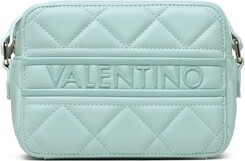 Niebieska torebka Valentino matowa na ramię