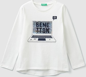 Koszulka dziecięca United Colors Of Benetton z bawełny