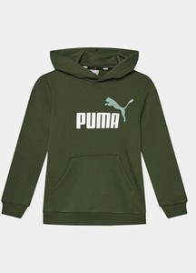 Zielona bluza dziecięca Puma dla chłopców