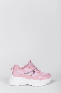Różowe buty sportowe Gemre.com.pl sznurowane